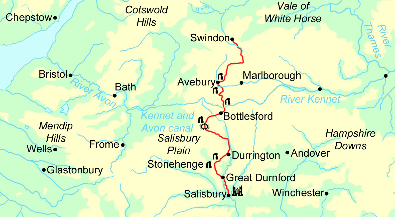 great-stones-way-map