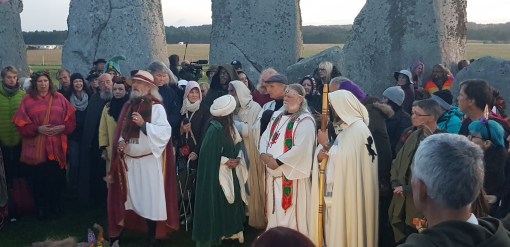 Druids at Stonehenge